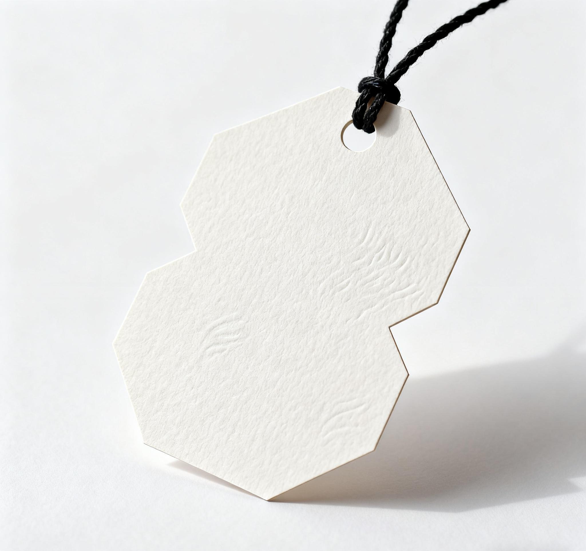  Die cut hang tags with creative shapes